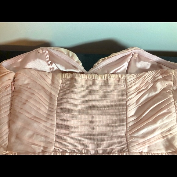 Express Pink Blush Colored Sweetheart Style Dress-size 4- Like New! - Picture 4 of 9